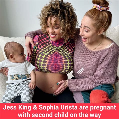 jess king pregnant|Pelotons Jess King and Wife Sophia Urista Welcome Daughter。